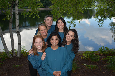 Doctors at the lake