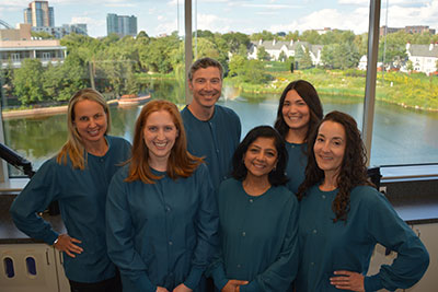 Doctors in the clinic