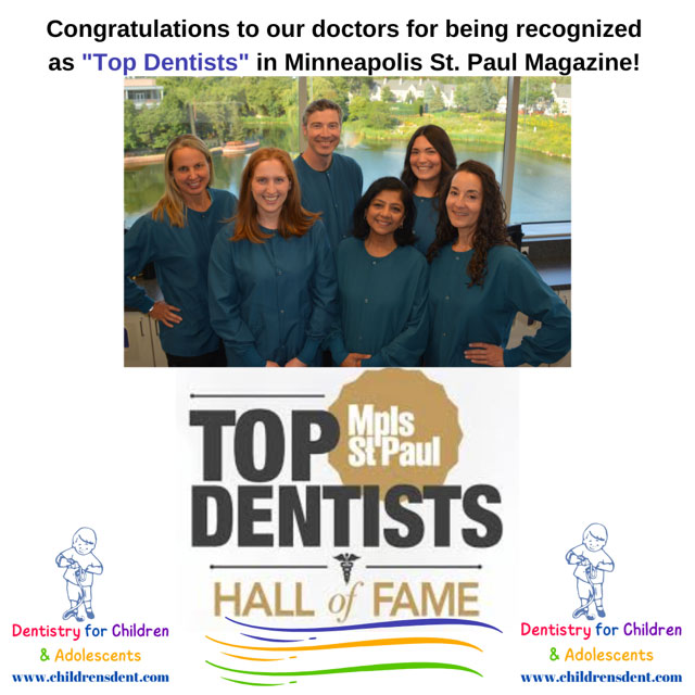 Congratulations to our doctors for being recognized as Top Dentists in Minneapolis St. Paul Magazine! Top Dentist Congratulations Banner
